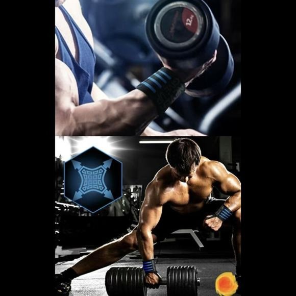 1 Pair Universal Wrist Hand Support Band Brace Compression Joint Pain Relief New - Picture 6 of 9